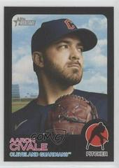 Aaron Civale [Black] #335 Baseball Cards 2022 Topps Heritage Prices