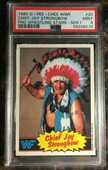 Chief Jay Strongbow Wrestling Cards 1985 O Pee Chee WWF Prices