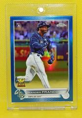 Wander Franco [Blue] Baseball Cards 2022 Topps Chrome Prices