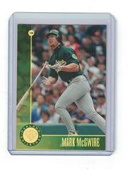 Mark McGwire [Press Proof Gold] Baseball Cards 1996 Leaf Prices