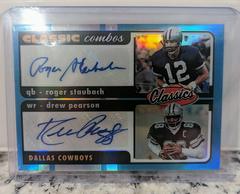 Roger Staubach, Drew Pearson [Signature Blue] Football Cards 2022 Panini Classics Combos Prices