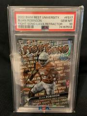 Bijan Robinson [Lava] #FS-17 Football Cards 2022 Bowman's Best University Fight Song Prices