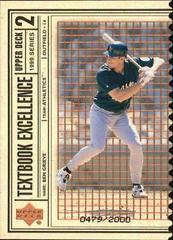 Ben Grieve [Double] Baseball Cards 1999 Upper Deck Textbook Excellence Prices