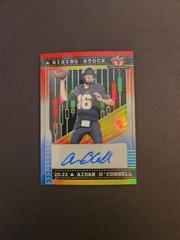 Aidan O'Connell [Pink] #RS-AO1 Football Cards 2022 Leaf Valiant Autographs Rising Stock Prices