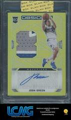 Josh Green [Jersey Autograph Yellow Flood] Basketball Cards 2020 Panini Obsidian Prices