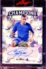Neymar Jr. [Silver Crystal] #C-N1 Soccer Cards 2022 Leaf Metal Champions Autographs Prices