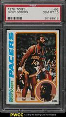 Ricky Sobers Basketball Cards 1978 Topps Prices