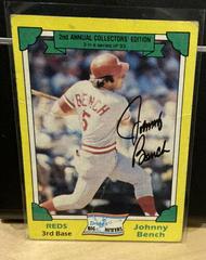Johnny Bench #3 Baseball Cards 1982 Topps Drake's Big Hitters Prices