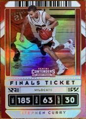 Stephen Curry [Finals] #1 Basketball Cards 2020 Panini Contenders Draft Picks Prices