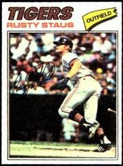 Rusty Staub #46 Baseball Cards 1977 Topps Cloth Stickers Prices