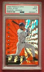 Derek Jeter [Season Orange] Baseball Cards 1998 Pinnacle Epix Prices