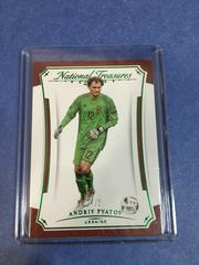 Andriy Pyatov [Emerald] Soccer Cards 2018 Panini National Treasures Prices