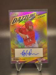 Blake Dunn [Purple Prismatic] #BA-BD1 Baseball Cards 2023 Leaf Vivid Autograph Prices