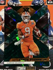 Travis Etienne Jr. [Green Ice] #19 Football Cards 2023 Panini Chronicles Draft Picks XR Prices