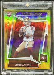 Brock Purdy [Gold] Football Cards 2022 Panini Rookies & Stars Prices