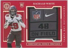 Rachaad White [Ruby] #SS-12 Football Cards 2022 Panini Encased Substantial Rookie Swatches Prices