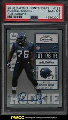 Russell Okung [Autograph] #183 Football Cards 2010 Playoff Contenders Prices