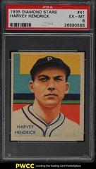 Harvey Hendrick #41 Baseball Cards 1935 Diamond Stars Prices