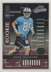 Steve Smith #149 Football Cards 2001 Playoff Absolute Memorabilia Prices