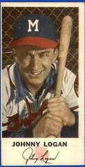 Johnny Logan Baseball Cards 1954 Johnston Cookies Braves Prices