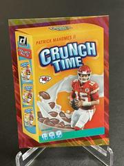 Patrick Mahomes II [Lava] #CT-2 Football Cards 2022 Panini Donruss Crunch Time Prices