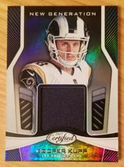 Cooper Kupp #NG-CK Football Cards 2017 Panini Certified New Generation Jersey Prices