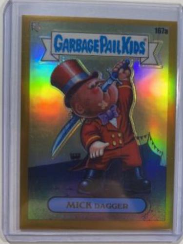MICK Dagger [Gold Refractor] #167a Prices | 2022 Garbage Pail Kids ...