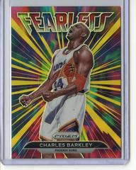 Charles Barkley [Gold Prizm] Basketball Cards 2021 Panini Prizm Fearless Prices