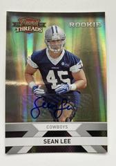 Sean Lee [Autograph Silver] #281 Football Cards 2010 Panini Threads Prices