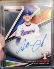 Anthony Gutierrez [Atomic] Baseball Cards 2022 Bowman's Best of Autographs Prices