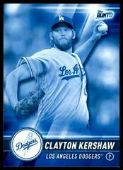 Clayton Kershaw [Blue] Baseball Cards 2017 Topps Bunt Prices