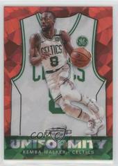 Kemba Walker [Red Cracked Ice] #21 Basketball Cards 2019 Panini Contenders Optic Uniformity Prices