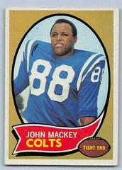 John Mackey #62 Football Cards 1970 Topps Prices