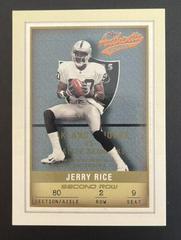 Jerry Rice #62 Football Cards 2002 Fleer Authentix Prices