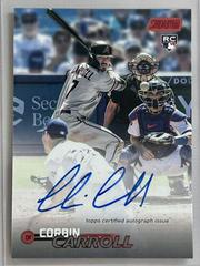 Corbin Carroll [Red] #SCBA-CC Baseball Cards 2023 Stadium Club Autographs Prices