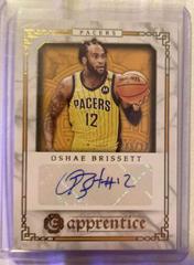 Oshae Brissett [Gold] #APR-OBR Basketball Cards 2020 Panini Chronicles Apprentice Signatures Prices