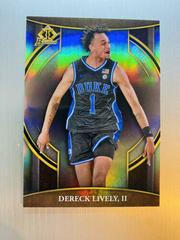 Dereck Lively II #BI-1 Basketball Cards 2022 Bowman Chrome University Invicta Prices