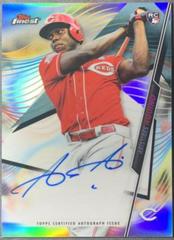 Aristides Aquino [Red Wave Refractor] #FA-AA Baseball Cards 2020 Topps Finest Autographs Prices