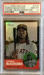 Andrew McCutchen [Black Refractor] #HP79 Baseball Cards 2012 Topps Heritage Chrome Prices