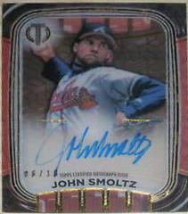 John Smoltz [Red] #IPA-JSM Baseball Cards 2022 Topps Tribute Iconic Perspectives Autographs Prices