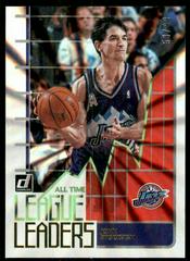 John Stockton [Red Laser] #8 Basketball Cards 2020 Donruss All Time League Leaders Prices