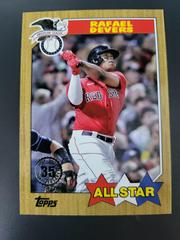 Rafael Devers #87AS-45 Baseball Cards 2022 Topps 1987 All Stars Prices