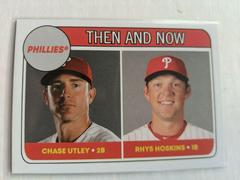 Chase Utley, Rhys Hoskins #70 Baseball Cards 2018 Topps Throwback Thursday Prices