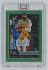 Andre Drummond [Green] #11 Basketball Cards 2020 Panini One and One Prices