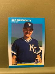Dan Quisenberry #378 Baseball Cards 1987 Fleer Prices