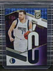 Luka Doncic [Purple] #18 Basketball Cards 2022 Panini Donruss Elite Spellbound Prices