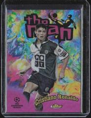 Cristiano Ronaldo Soccer Cards 2022 Topps Finest UEFA Club Competitions The Man Prices