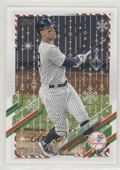 Aaron Judge #HW99 Baseball Cards 2021 Topps Holiday Mega Box Prices