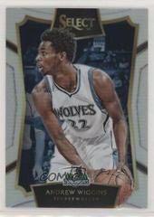 Andrew Wiggins [Silver Prizm] #1 Basketball Cards 2015 Panini Select Prices