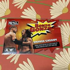 Orange Cassidy #BG-1 Wrestling Cards 2022 SkyBox Metal Universe AEW Bonzo Gonzo Prices